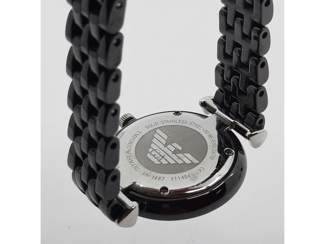 Dames polshorloge, emporio armani, ar 1487 - afbeelding 15 van  15