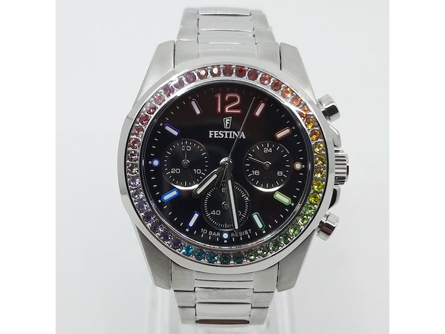 Dames polshorloge, festina, rainbow - afbeelding 1 van  20