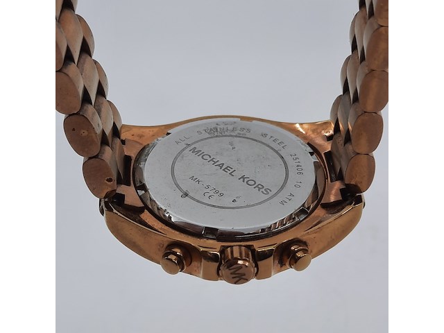 Dames polshorloge, michael kors, chrono - afbeelding 5 van  17