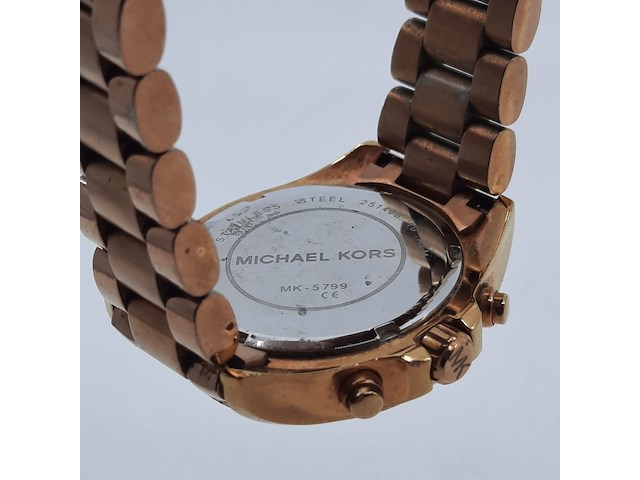 Dames polshorloge, michael kors, chrono - afbeelding 6 van  17