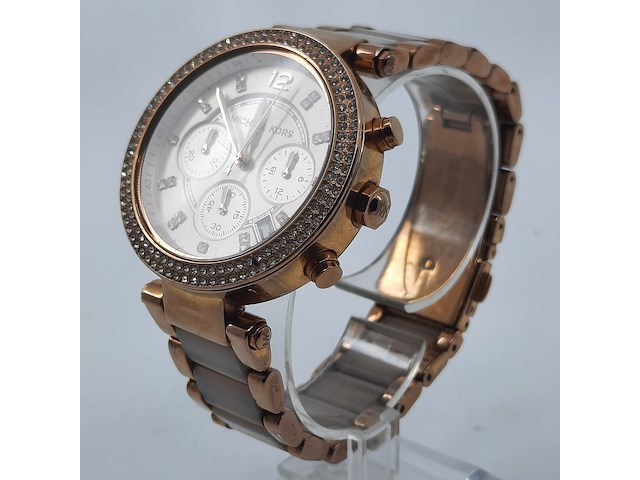 Dames polshorloge, michael kors, chrono - afbeelding 12 van  19