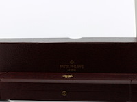 Dames polshorloge, patek philippe, calatrava, witte wijzerplaat, 1999 - afbeelding 12 van  13