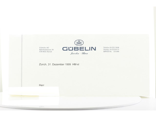 Dames polshorloge, patek philippe, calatrava, witte wijzerplaat, 1999 - afbeelding 13 van  13