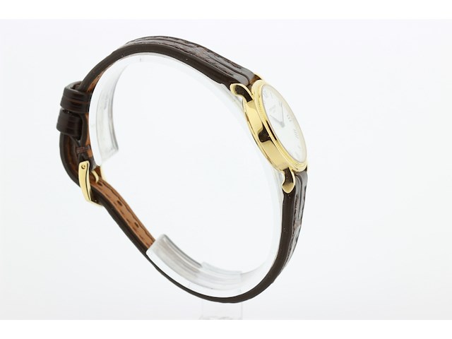 Dames polshorloge, patek philippe, calatrava, witte wijzerplaat, 1999 - afbeelding 3 van  13