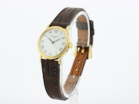 Dames polshorloge, patek philippe, calatrava, witte wijzerplaat, 1999 - afbeelding 4 van  13