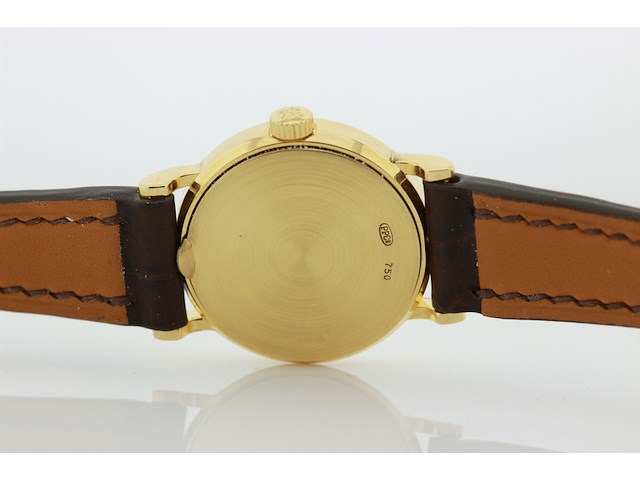 Dames polshorloge, patek philippe, calatrava, witte wijzerplaat, 1999 - afbeelding 7 van  13