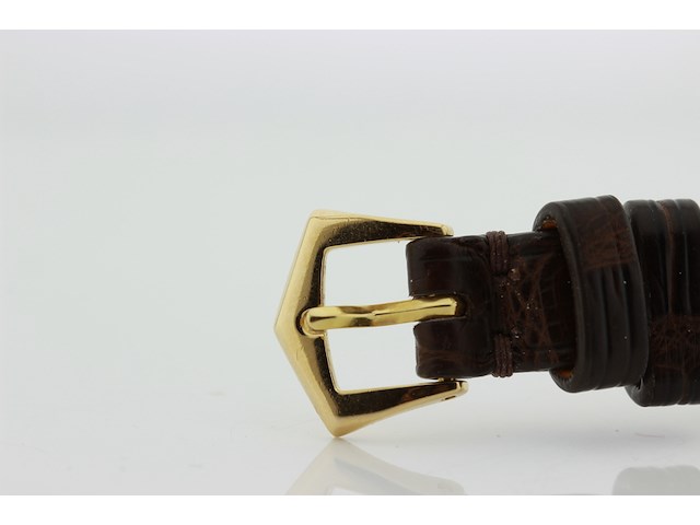 Dames polshorloge, patek philippe, calatrava, witte wijzerplaat, 1999 - afbeelding 9 van  13