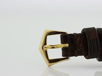 Dames polshorloge, patek philippe, calatrava, witte wijzerplaat, 1999 - afbeelding 9 van  13