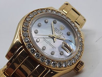 Dames polshorloge, rolex, datejust pearlmaster - afbeelding 16 van  24