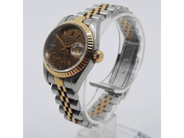 Dames polshorloge, rolex, datejust - afbeelding 12 van  28