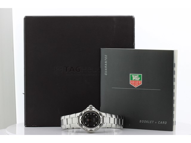 Dames polshorloge, tag heuer, kirium, grijze wijzerplaat, 2006 - afbeelding 12 van  12