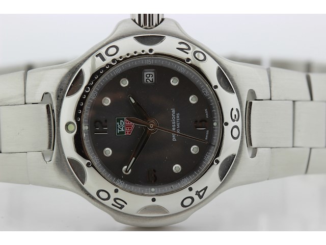 Dames polshorloge, tag heuer, kirium, grijze wijzerplaat, 2006 - afbeelding 5 van  12