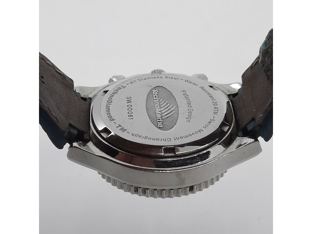 Dames polshorloge, technomarine, technodiamond chronograph - afbeelding 6 van  18