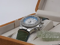 Dames polshorloge, technomarine, technodiamond chronograph - afbeelding 8 van  18