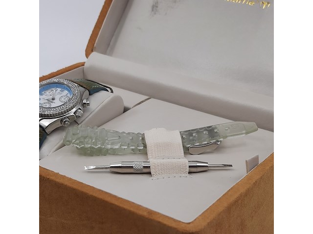 Dames polshorloge, technomarine, technodiamond chronograph - afbeelding 9 van  18