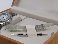 Dames polshorloge, technomarine, technodiamond chronograph - afbeelding 9 van  18