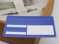 Dames polshorloge, technomarine, technodiamond chronograph - afbeelding 10 van  18