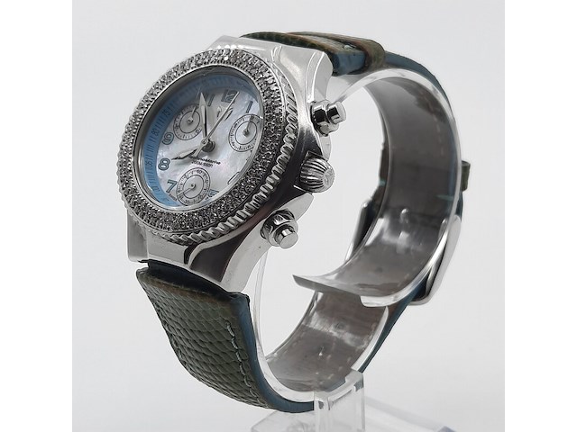 Dames polshorloge, technomarine, technodiamond chronograph - afbeelding 11 van  18