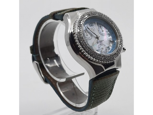 Dames polshorloge, technomarine, technodiamond chronograph - afbeelding 16 van  18