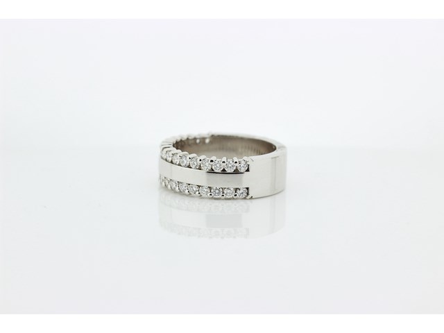 Dames ring dubbele halve alliance - afbeelding 3 van  7