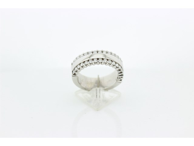 Dames ring dubbele halve alliance - afbeelding 4 van  7