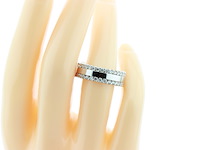 Dames ring dubbele halve alliance - afbeelding 5 van  7