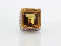 Dames ring kleursteen ring - afbeelding 1 van  8