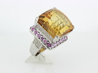 Dames ring kleursteen ring - afbeelding 4 van  8