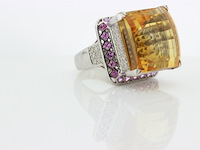 Dames ring kleursteen ring - afbeelding 8 van  8