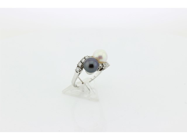 Dames ring parelring - afbeelding 2 van  8