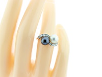 Dames ring parelring - afbeelding 8 van  8