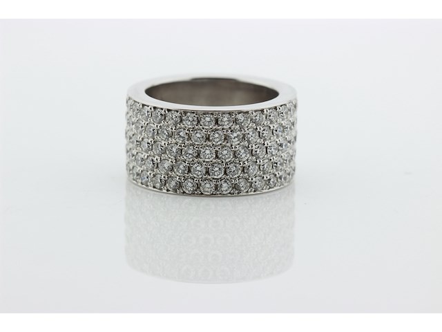 Dames ring pave ring - afbeelding 1 van  5