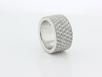 Dames ring pave ring - afbeelding 3 van  5