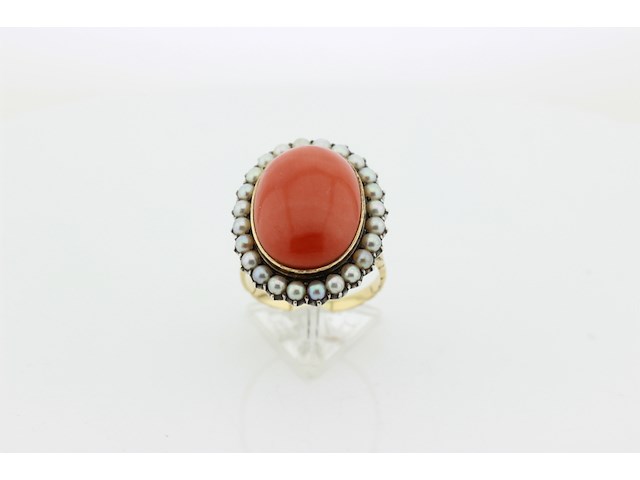 Dames ring rozetring - afbeelding 1 van  7