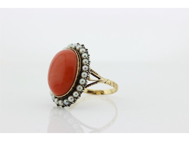 Dames ring rozetring - afbeelding 5 van  7