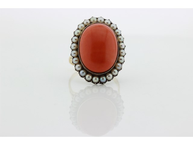 Dames ring rozetring - afbeelding 6 van  7