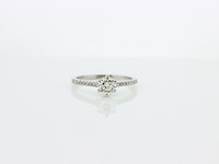 Dames ring solitair ring - afbeelding 1 van  7