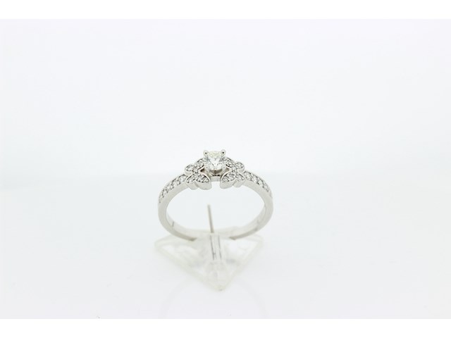 Dames ring solitair ring - afbeelding 4 van  7