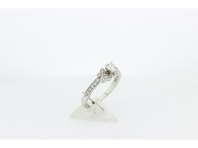 Dames ring solitair ring - afbeelding 6 van  7