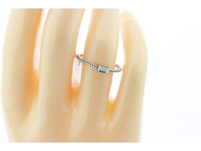 Dames ring solitair - afbeelding 6 van  6