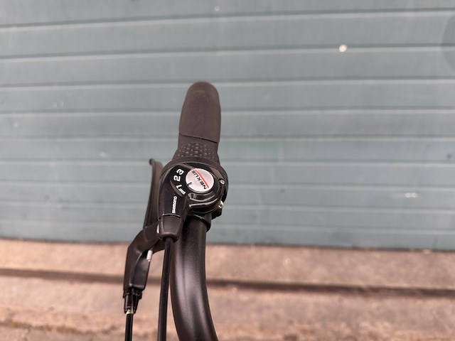 Dames stadsfiets 50 cm 3 versnellingen, pointer, vylora, mat zwart - afbeelding 2 van  11