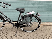 Dames stadsfiets 50 cm 3 versnellingen, pointer, vylora, mat zwart - afbeelding 4 van  11