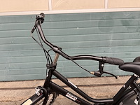 Dames stadsfiets 50 cm 3 versnellingen, pointer, vylora, mat zwart - afbeelding 10 van  11