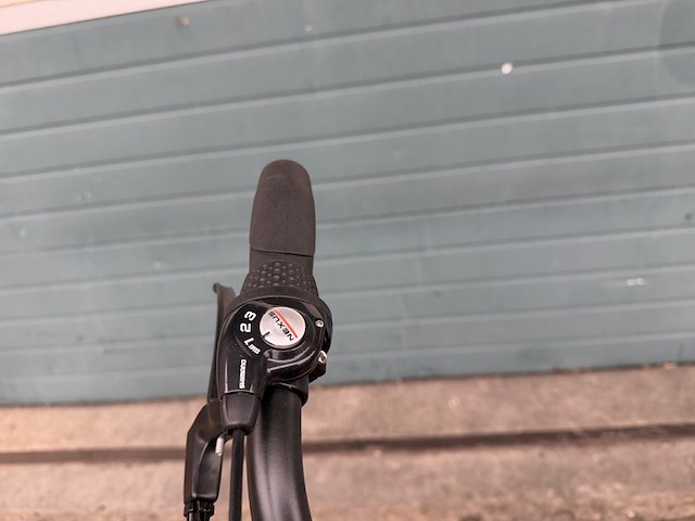 Dames stadsfiets 50 cm 3 versnellingen, pointer, vylora, mat zwart - afbeelding 11 van  11