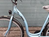Dames stadsfiets 50 cm 7 versnellingen, pointer, step-in mama, peyton blue - afbeelding 3 van  17