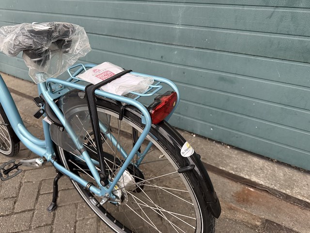 Dames stadsfiets 50 cm 7 versnellingen, pointer, step-in mama, peyton blue - afbeelding 9 van  17