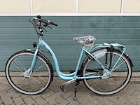 Dames stadsfiets 50 cm 7 versnellingen, pointer, step-in mama, peyton blue - afbeelding 1 van  17