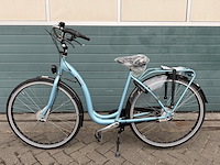 Dames stadsfiets 50 cm 7 versnellingen, pointer, step-in mama, peyton blue - afbeelding 10 van  17