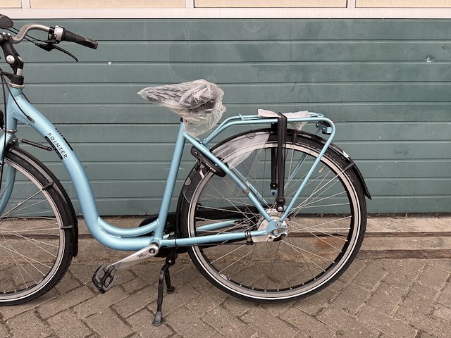 Dames stadsfiets 50 cm 7 versnellingen, pointer, step-in mama, peyton blue - afbeelding 11 van  17