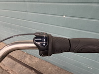 Dames stadsfiets 53 cm 3 versnellingen, popal daily dutch prestige n3, army green - afbeelding 8 van  16